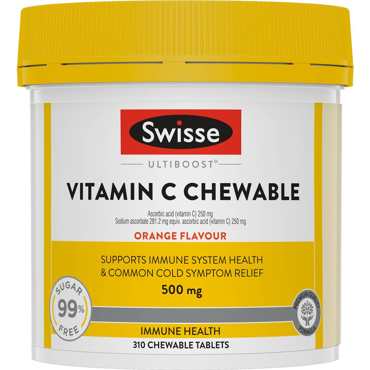 Swisse Ultiboost Vitamin C Chewable Tablets 310 pack