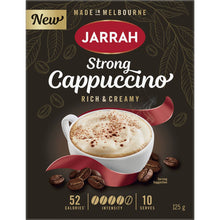 Jarrah Strong Cappuccino Sachets 10 Pack