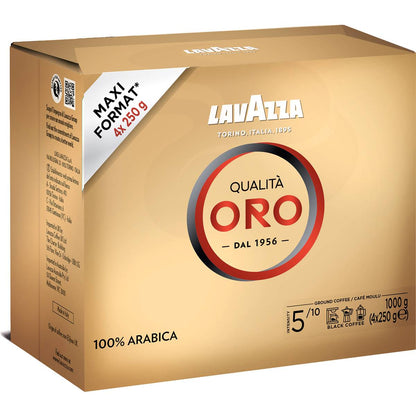 Lavazza Qualita Oro Ground Coffee 1kg