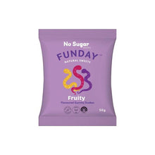 FUNDAY NO SUGAR FRUITY SNAKES 50G