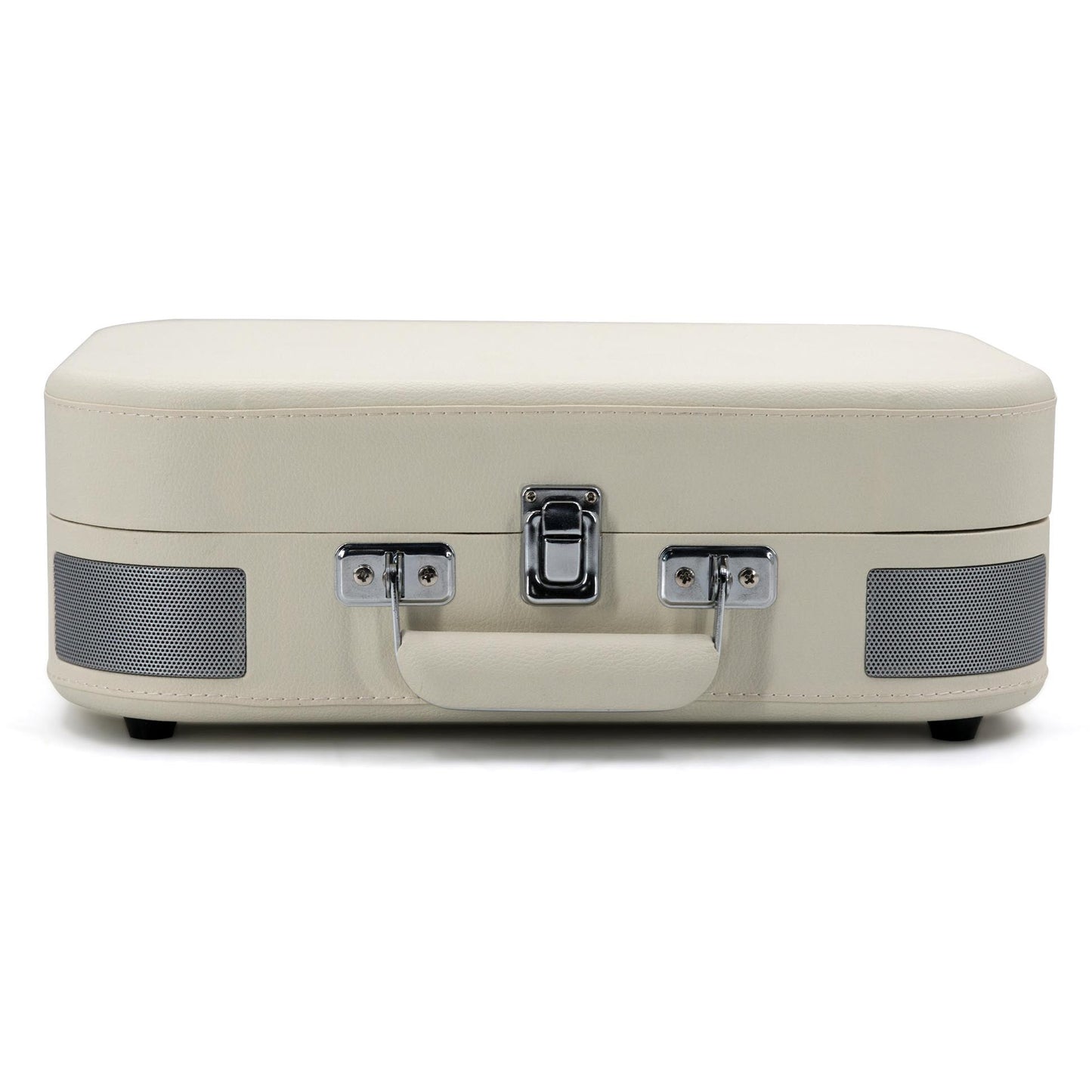 Flea Market Premium Suitcase Turntable Player (Cream)