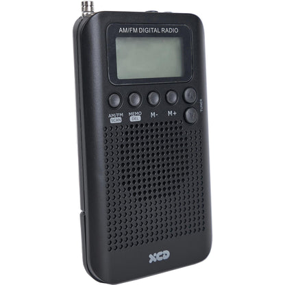 XCD Portable Handheld Digital AM/FM Radio