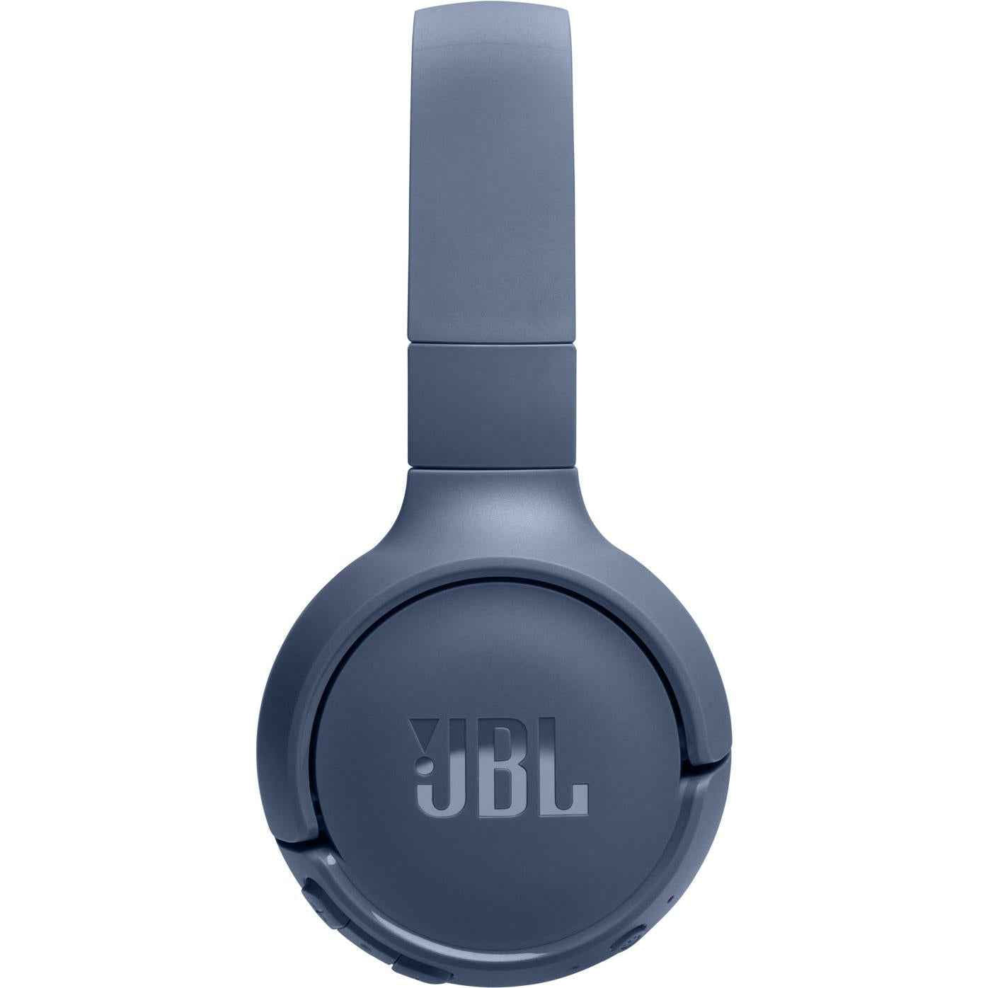 JBL Tune 520BT Wireless On-Ear Headphones (Blue)