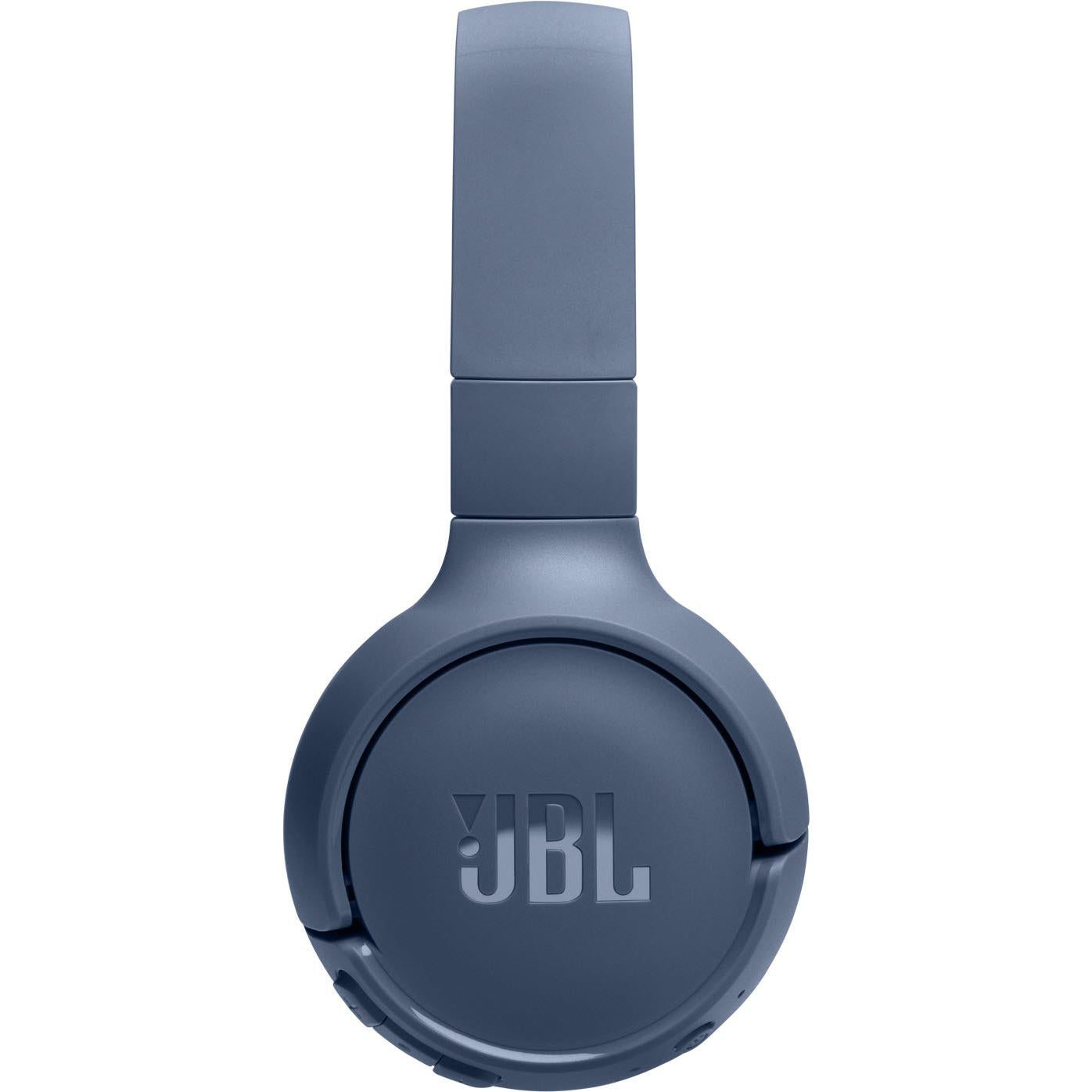 JBL Tune 520BT Wireless On-Ear Headphones (Blue)