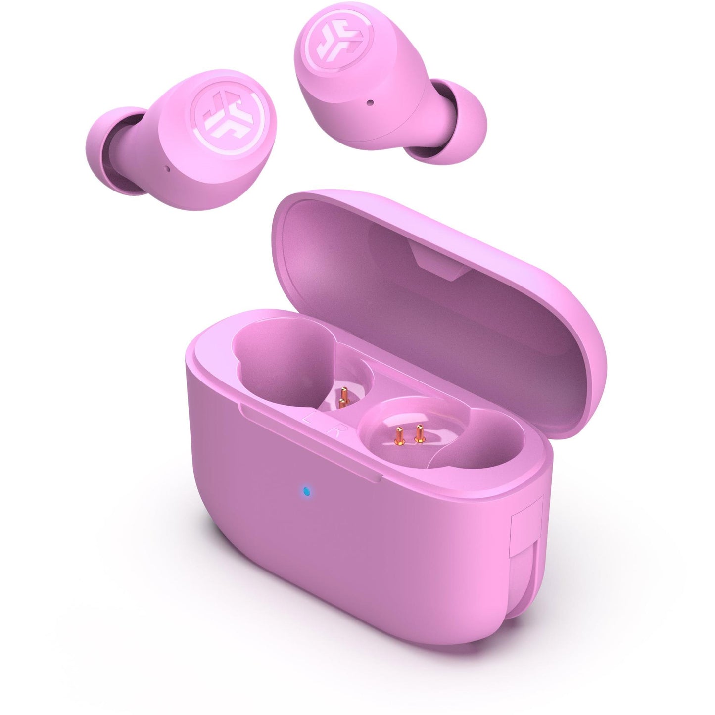 JLab Go Pop+ True Wireless Earbuds (Pink)