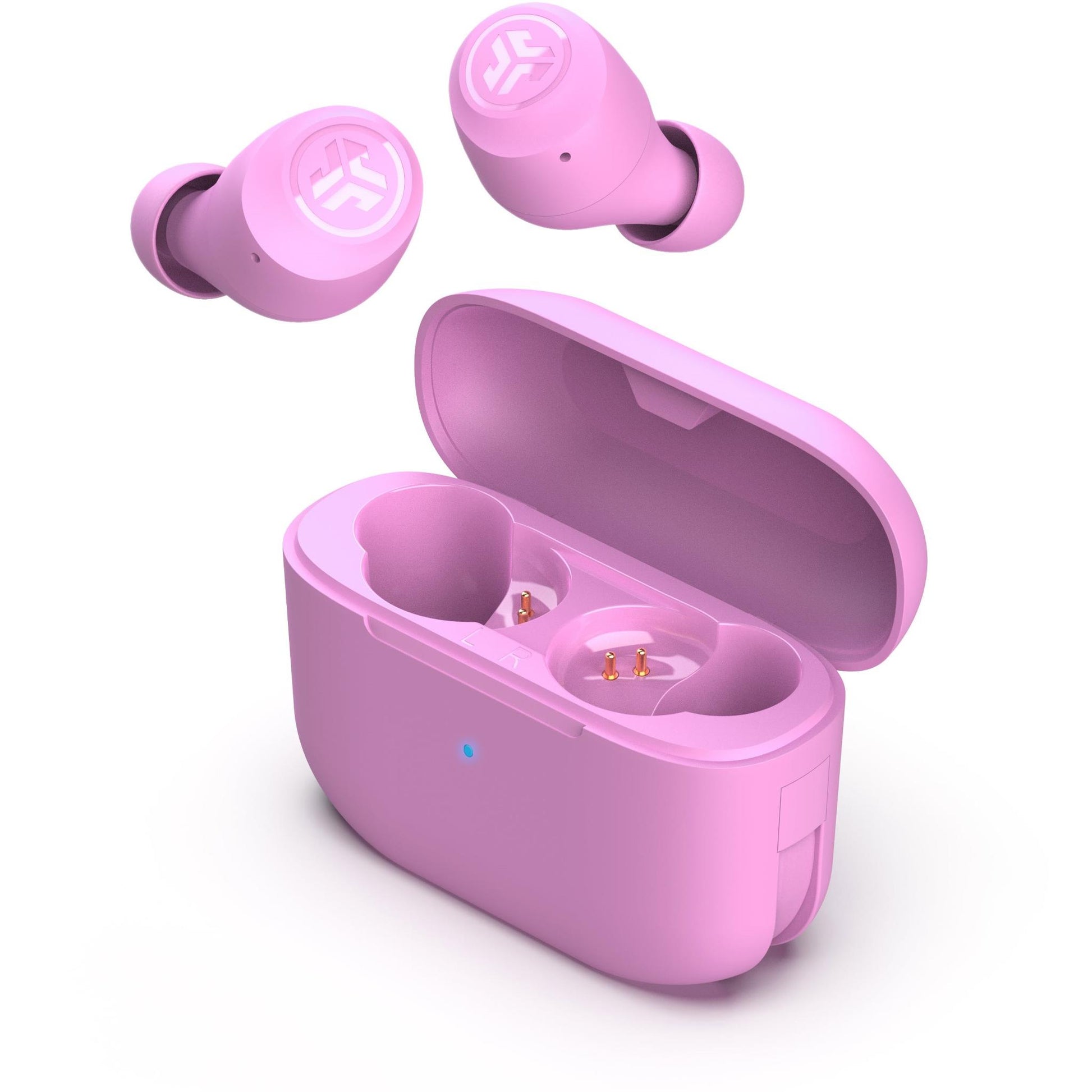 JLab Go Pop+ True Wireless Earbuds (Pink)