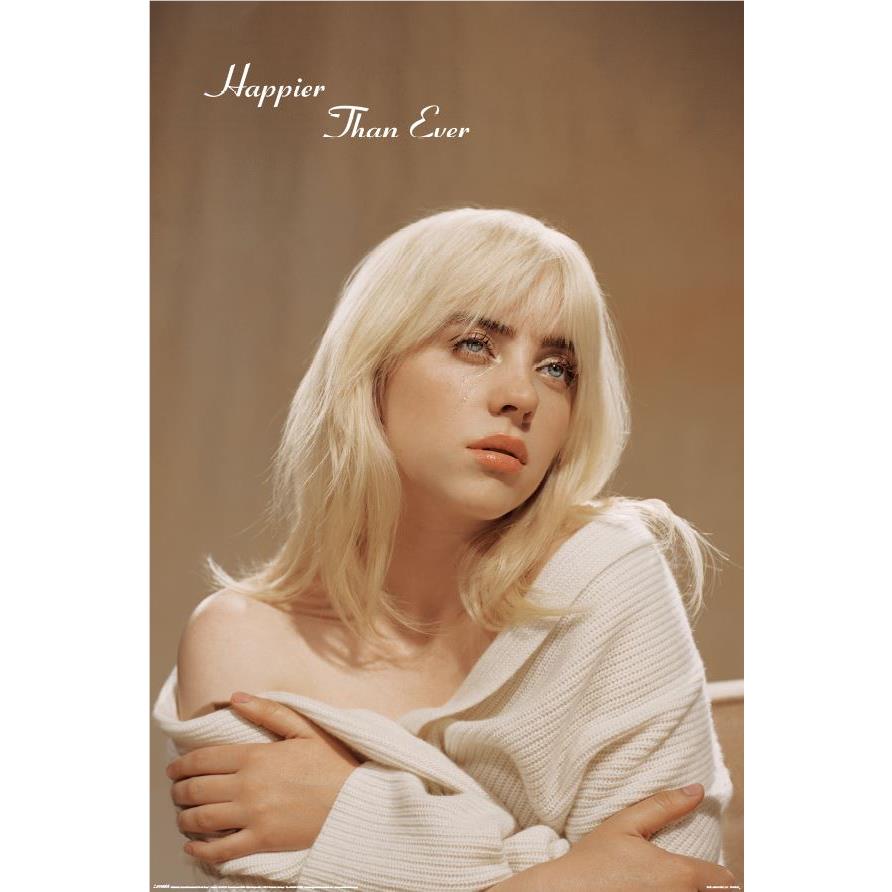 Billie Eilish - Happier Than Ever Poster