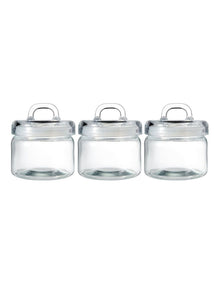 Refresh Canister Set 750ml 3 Piece in Clear