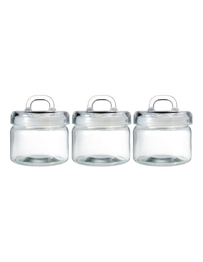 Refresh Canister Set 750ml 3 Piece in Clear
