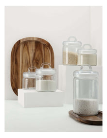 Refresh Canister Set 750ml 3 Piece in Clear