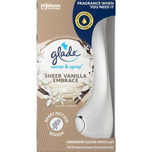 Glade Sense & Spray Automatic Air Freshener Sheer Vanilla 12g