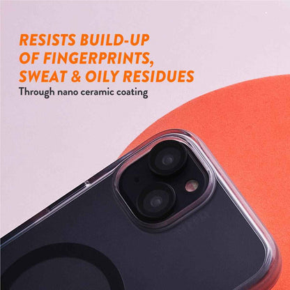 EFM Camera Lens Armour for iPhone 15/15 Plus (Carbon)