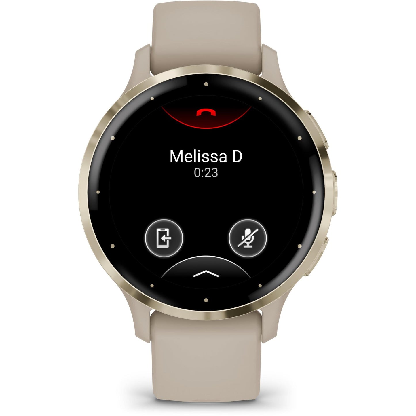 Garmin Venu 3S Sports Watch (French Grey/Soft Gold)