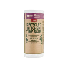 COLES RECYCLED KITCHEN TIDY BAGS LARGE 25 PACK