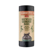 COLES RECYCLED TIE TOP GARBAGE BAGS 20 PACK