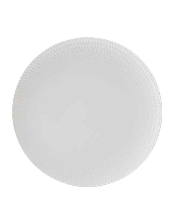 White Basics Diamonds Dinner Set 12 Piece Gift Boxed in White