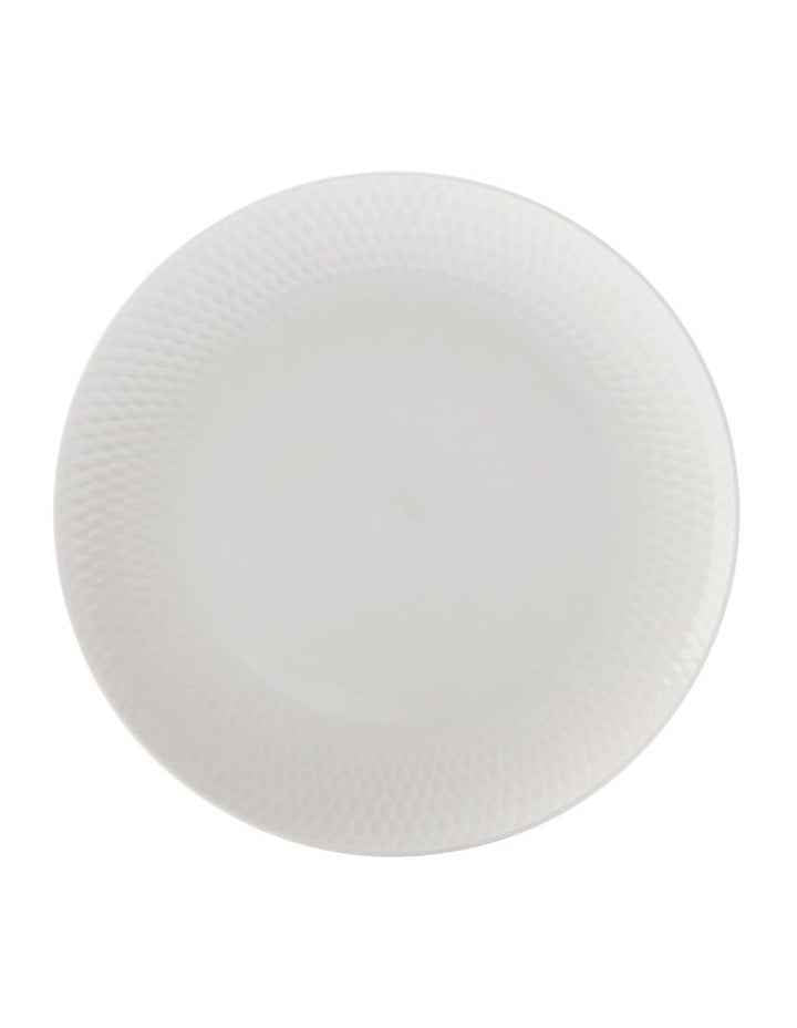 White Basics Diamonds Dinner Set 12 Piece Gift Boxed in White