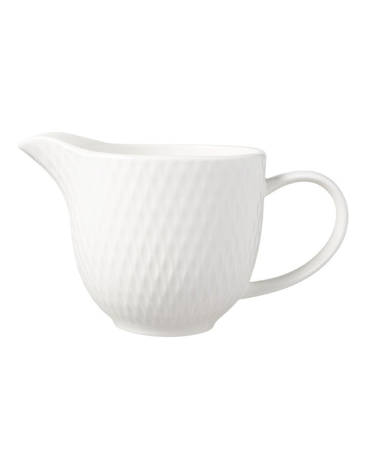 White Basics Diamonds Creamer 190ml Gift Boxed in White