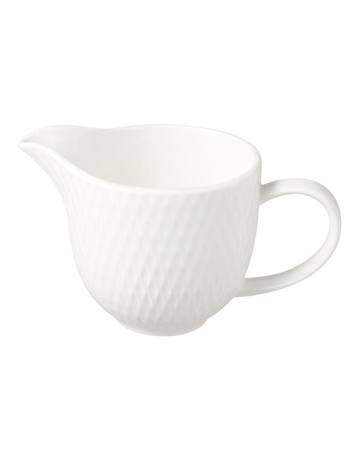 White Basics Diamonds Creamer 190ml Gift Boxed in White