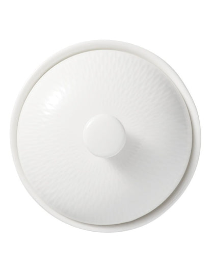 White Basics Diamonds Sugar Bowl in White