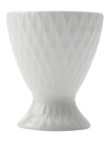 White Basics Diamonds Egg Cup in White
