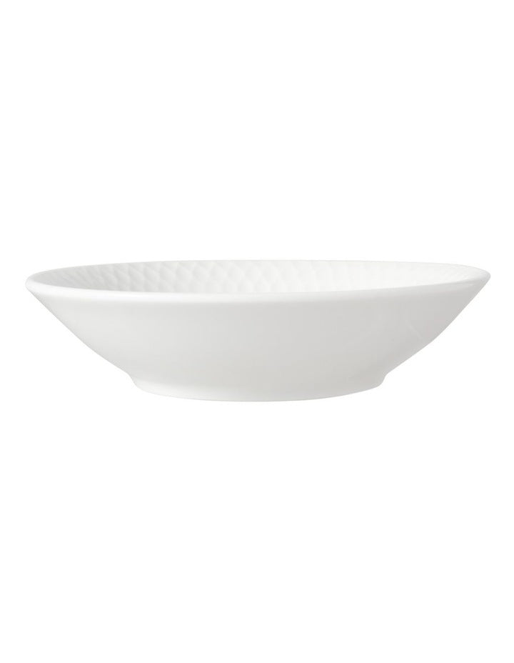 White Basics Diamonds Sauce Dish 10cm in White