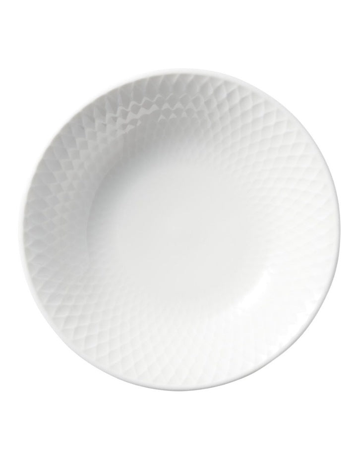 White Basics Diamonds Sauce Dish 10cm in White