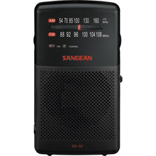 Sangean SR-35 BLACK Handheld Portable AM/FM Radio with Speaker