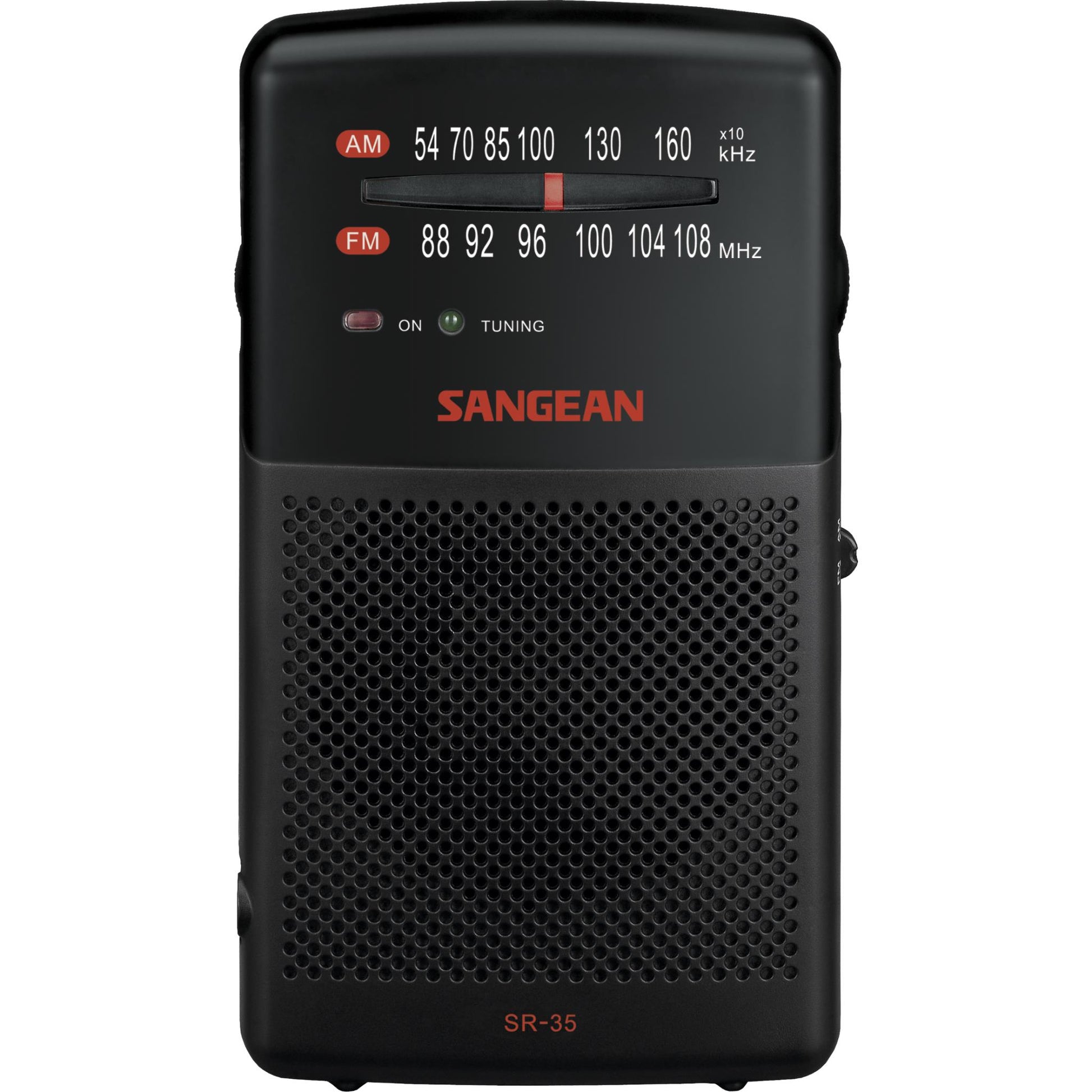 Sangean SR-35 BLACK Handheld Portable AM/FM Radio
