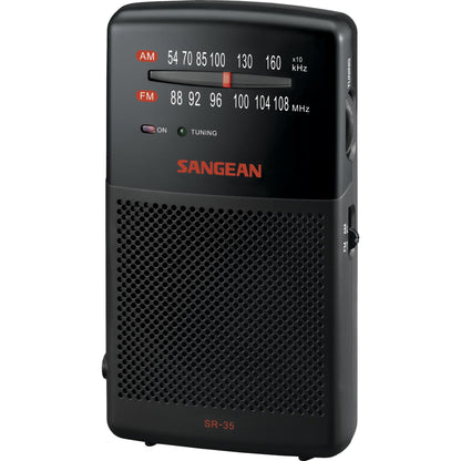Sangean SR-35 Handheld Pocket AM/FM Radio