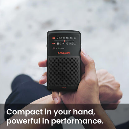 Sangean SR-35 Handheld Pocket AM/FM Radio