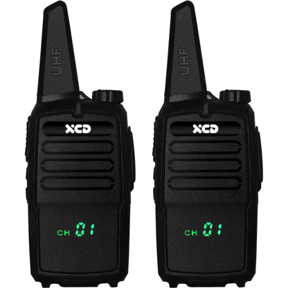 XCD 2W UHF CB Handheld Radio Trade Kit