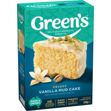 Green's Deluxe Vanilla Mud Cake Mix 600g