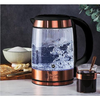 Russell Hobbs Brooklyn Glass Kettle (Copper)