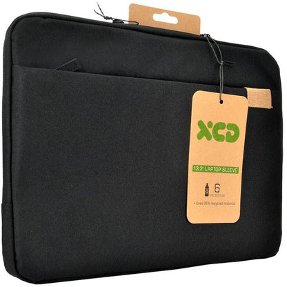 XCD Recycled 13.3-14" Laptop Sleeve V2 (Black)