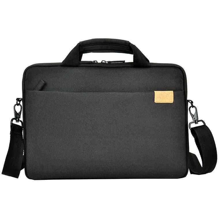 XCD Recycled 13.3" Slimline Laptop Briefcase Bag V2 (Black)