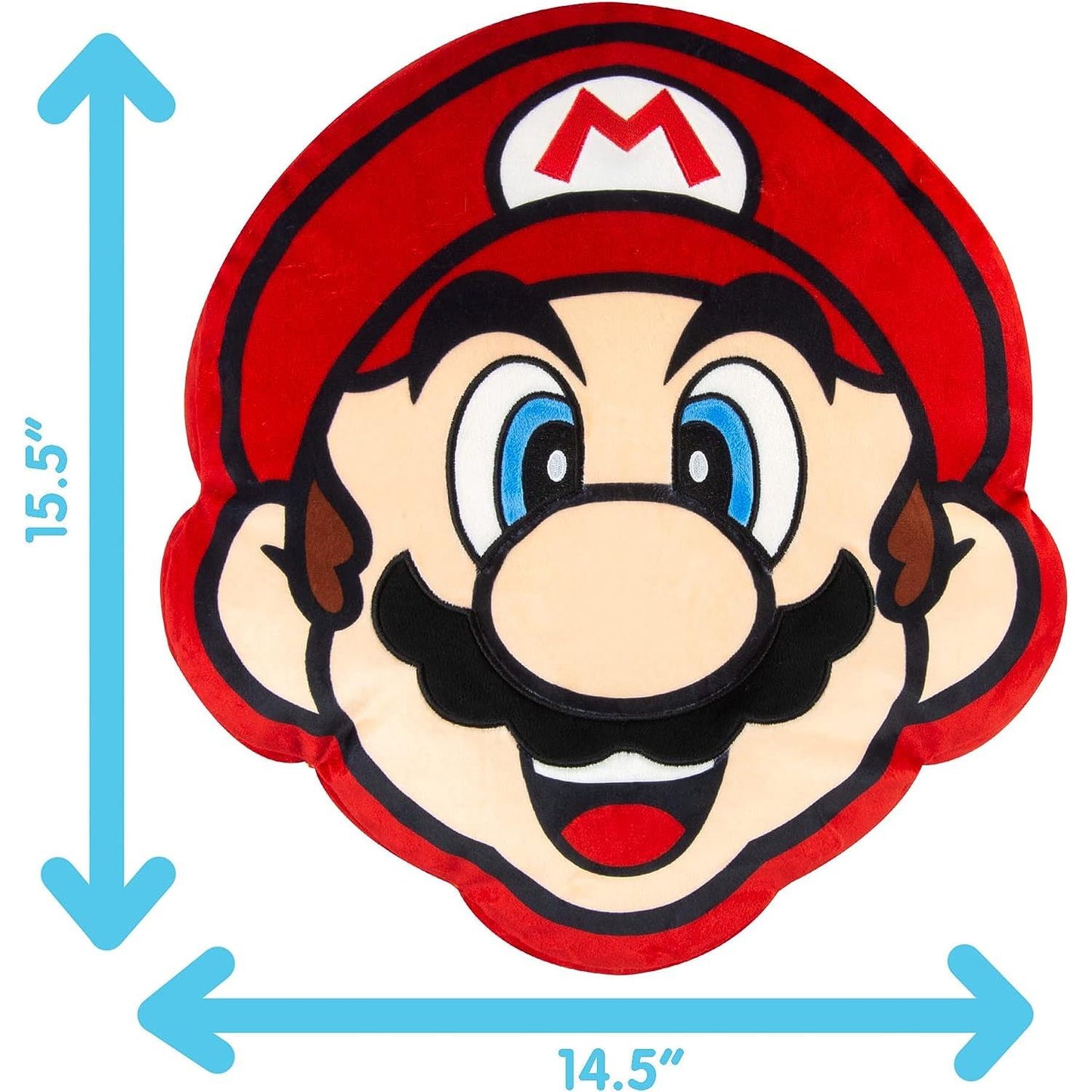 Super Mario - Mocchi Plush - Mario Head
