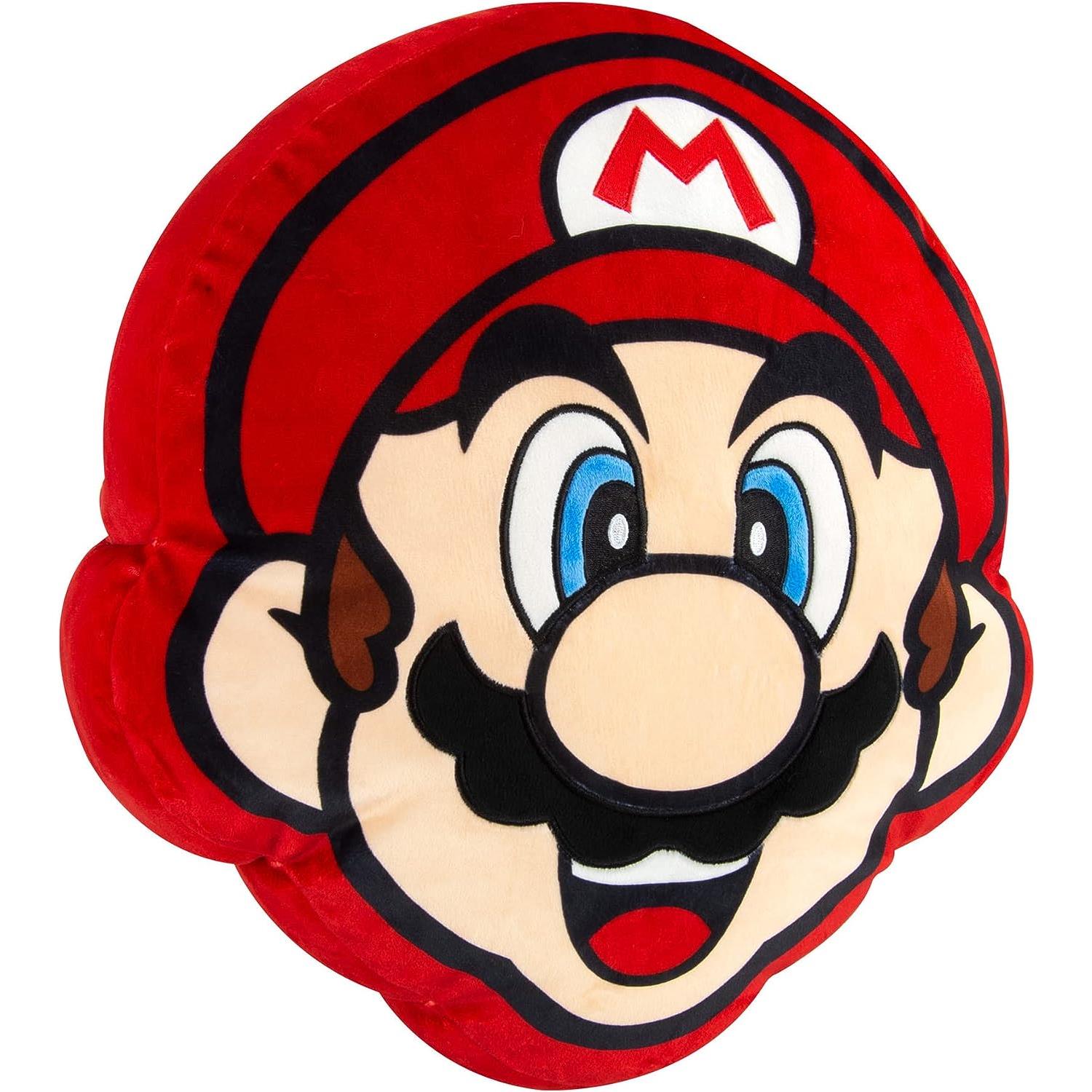 Super Mario - Mocchi Plush - Mario Head