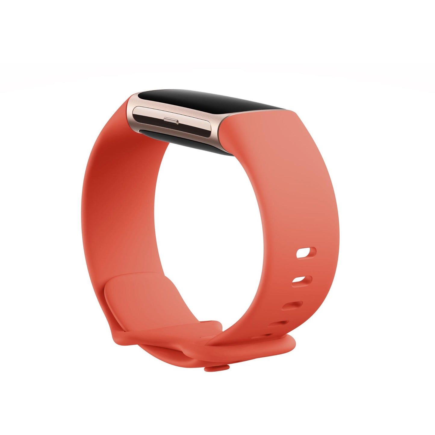 Fitbit Charge 6 Fitness Tracker (Coral/Champagne Gold Aluminium)