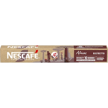 Nescafe Farmers Origins Africas Ristretto Coffee Capsules 10 pack