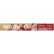 Nescafe Farmers Origin Pods Colombia Espresso Coffee Capsules 10 pack