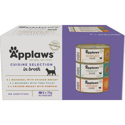 Applaws Cat Food Cuisine Selection 8x70g