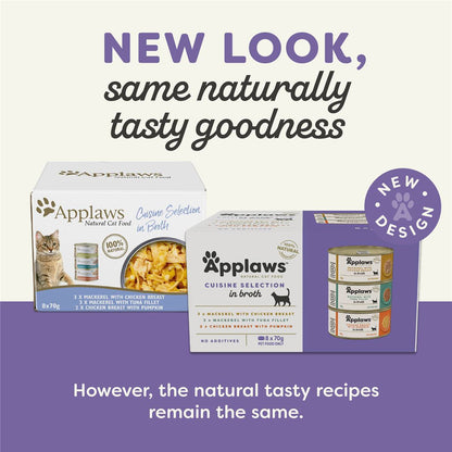 Applaws Cat Food Cuisine Selection 8x70g