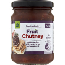 Woolworths Fruit Chutney 260g