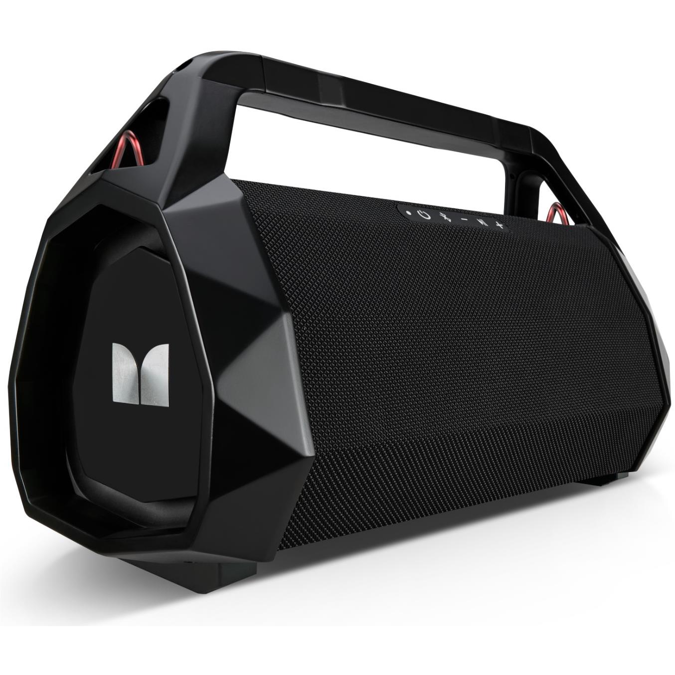 Monster Boombox Portable Bluetooth Speaker (Black)