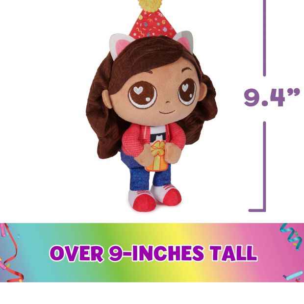 Gabby's Dollhouse Basic Plush Celebration - Assorted*
