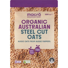 Macro Organic Steel Cut Oats 500g