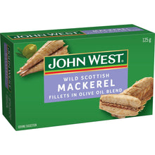 John West Wild Scottish Mackerel In Olive Oil 125g