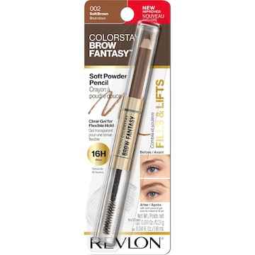 Revlon Colorstay Brow Fantasy Pencil & Gel Soft Brown each
