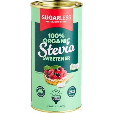 Sugarless Stevia Organic Natural Sweetener 350g